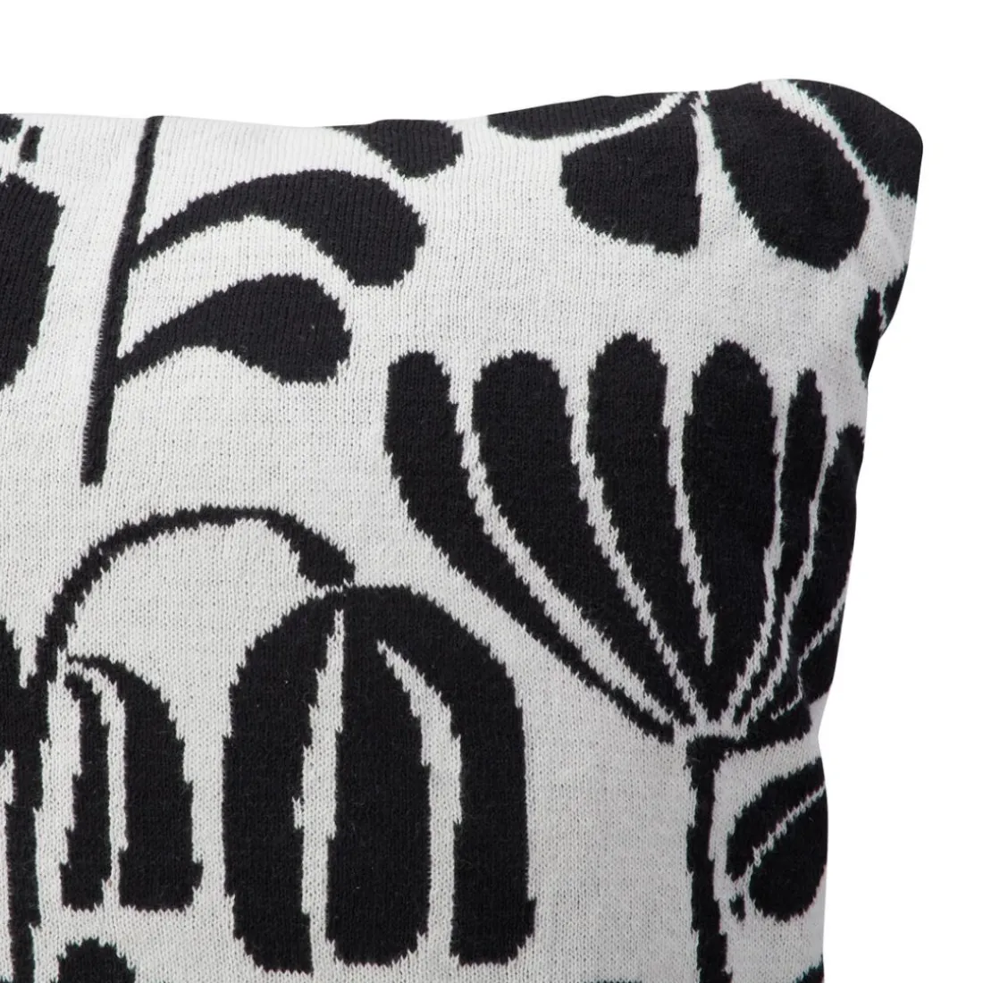 Coussin effet tricot