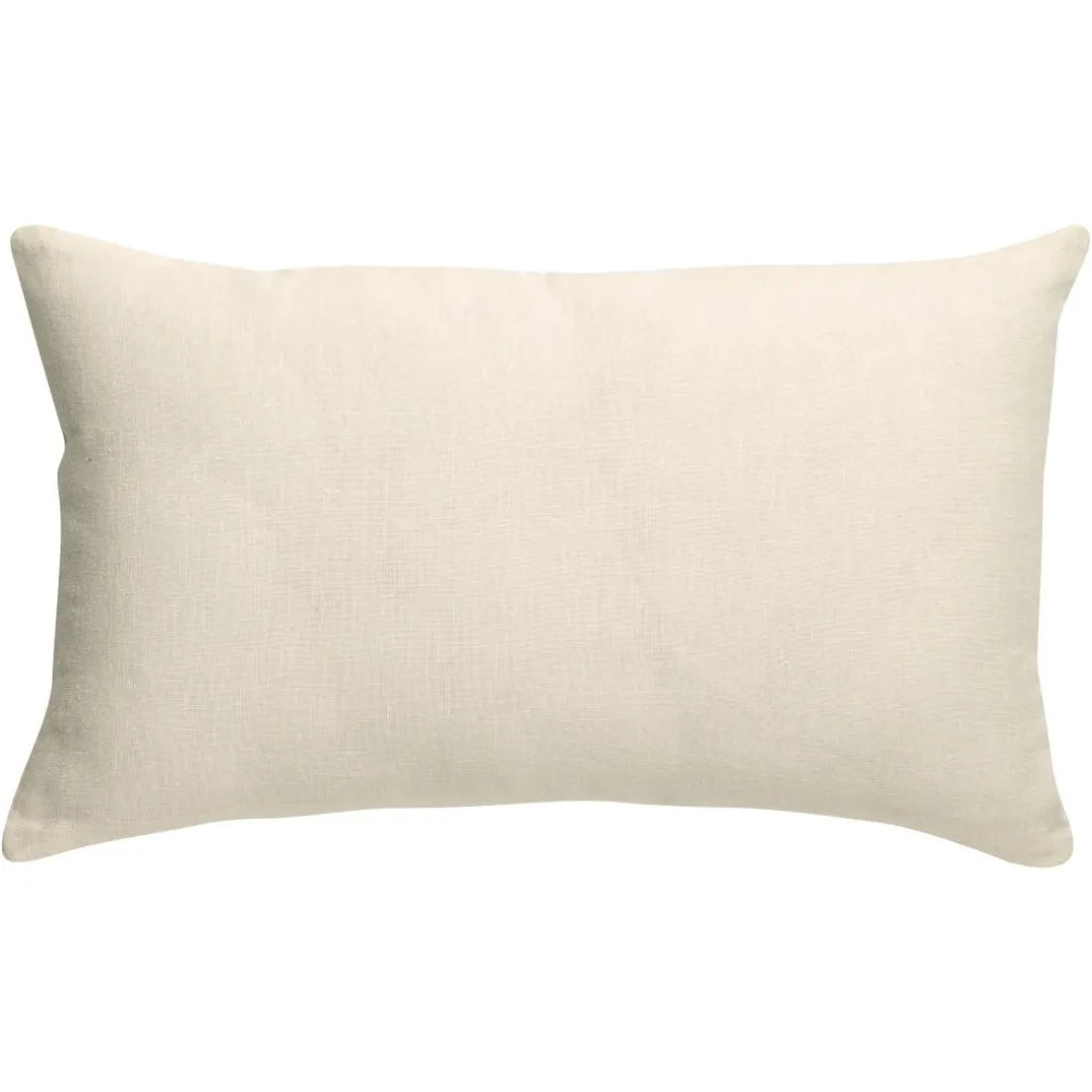 Coussin en lin uni Zeff Craie