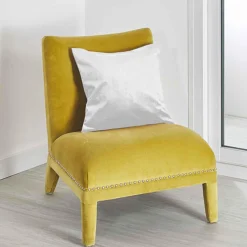 Coussin en Suédine Unie Blanc 045X045 cm SOFT