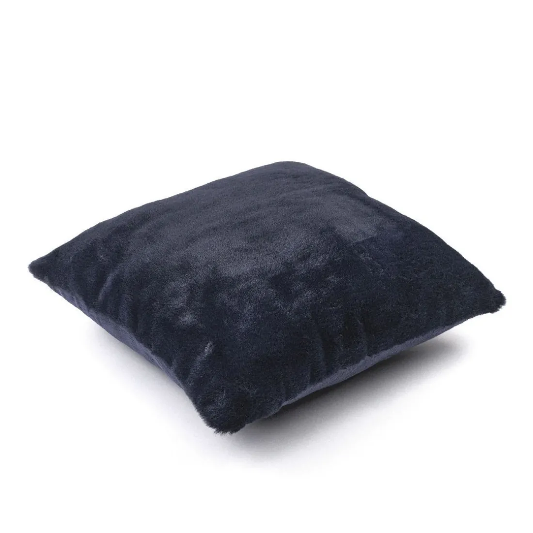 Coussin Fausse fourrure 45 x 45 HORS PISTE Navy