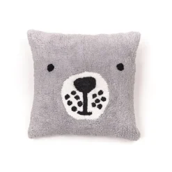 Coussin Gris Coton