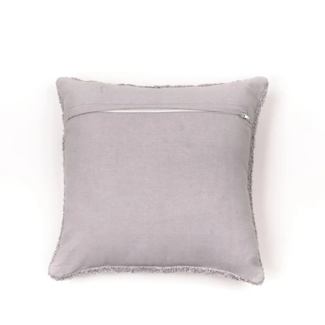 Coussin Gris Coton