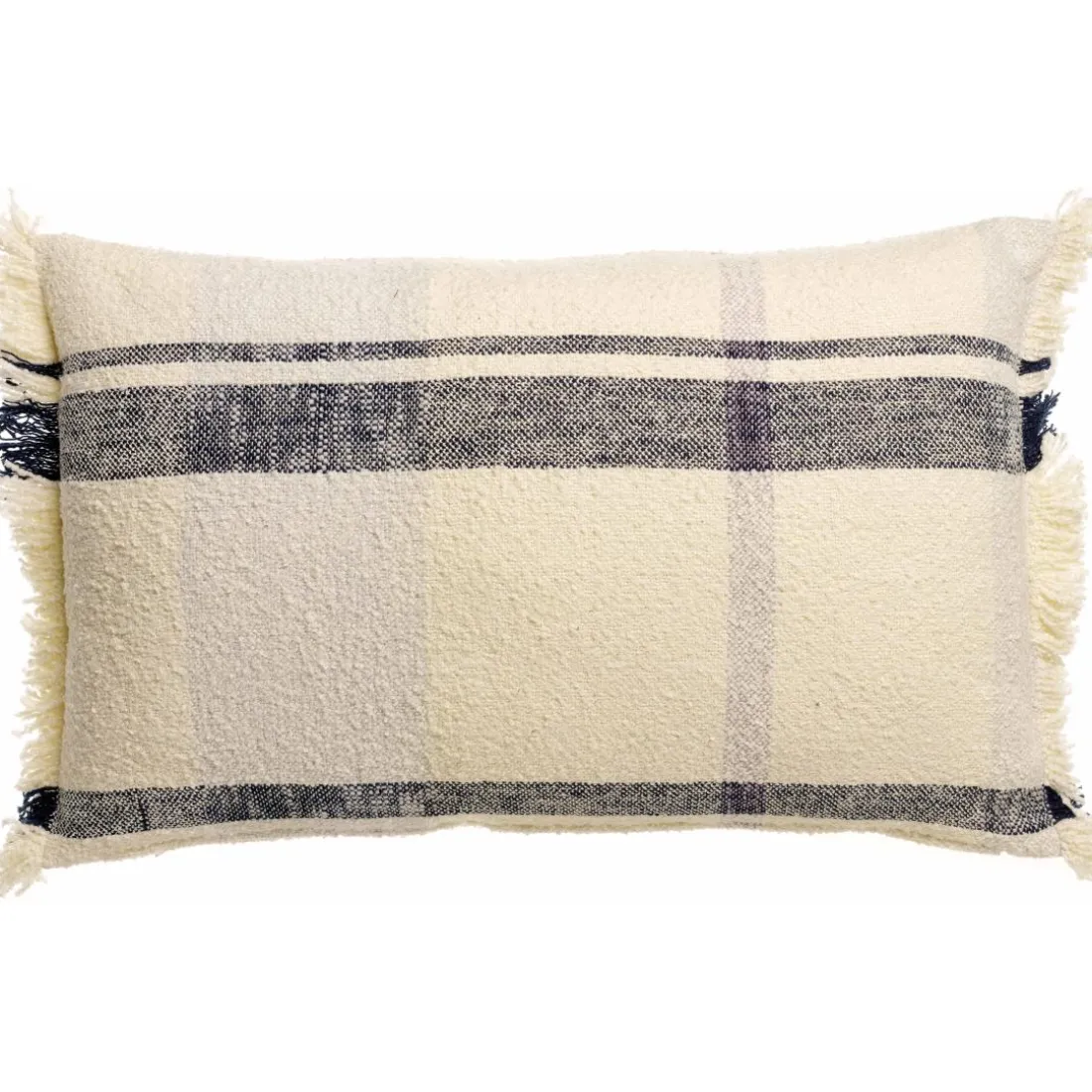 Coussin jacquard JANE Multicolore marine 40 x 65
