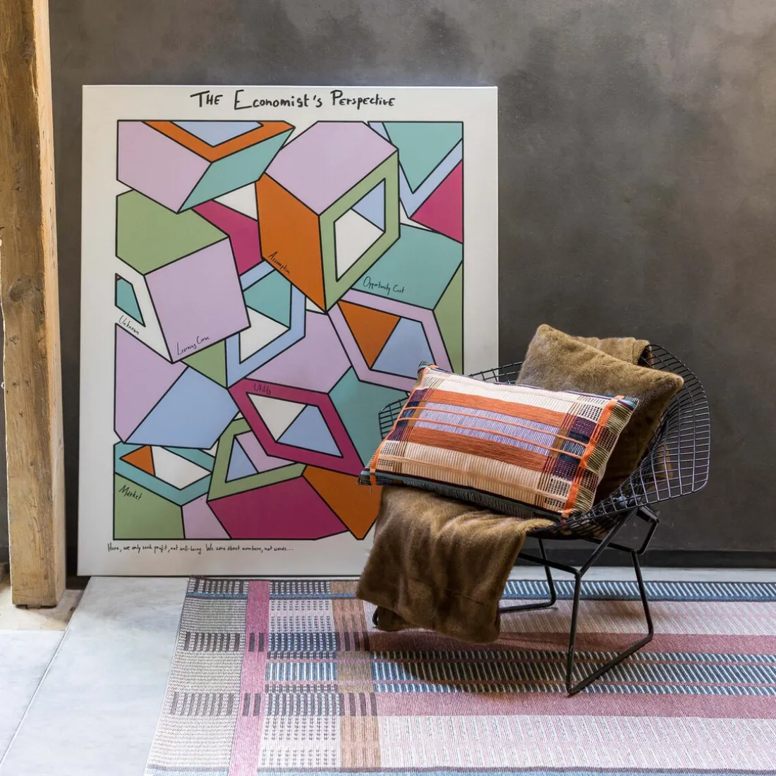 Coussin Liwen Café