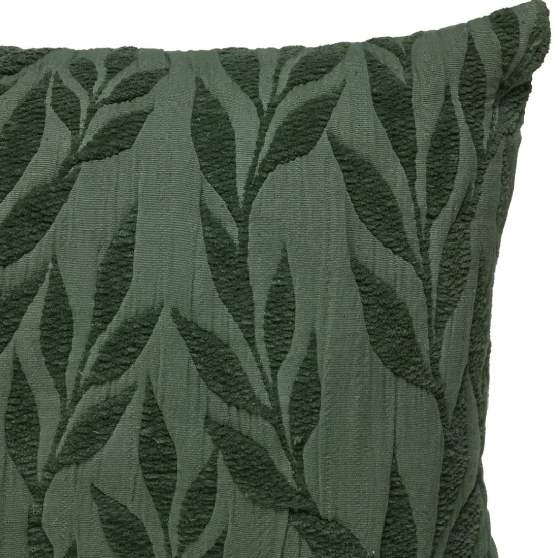 Coussin motif jacquard