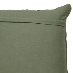 Coussin motif jacquard