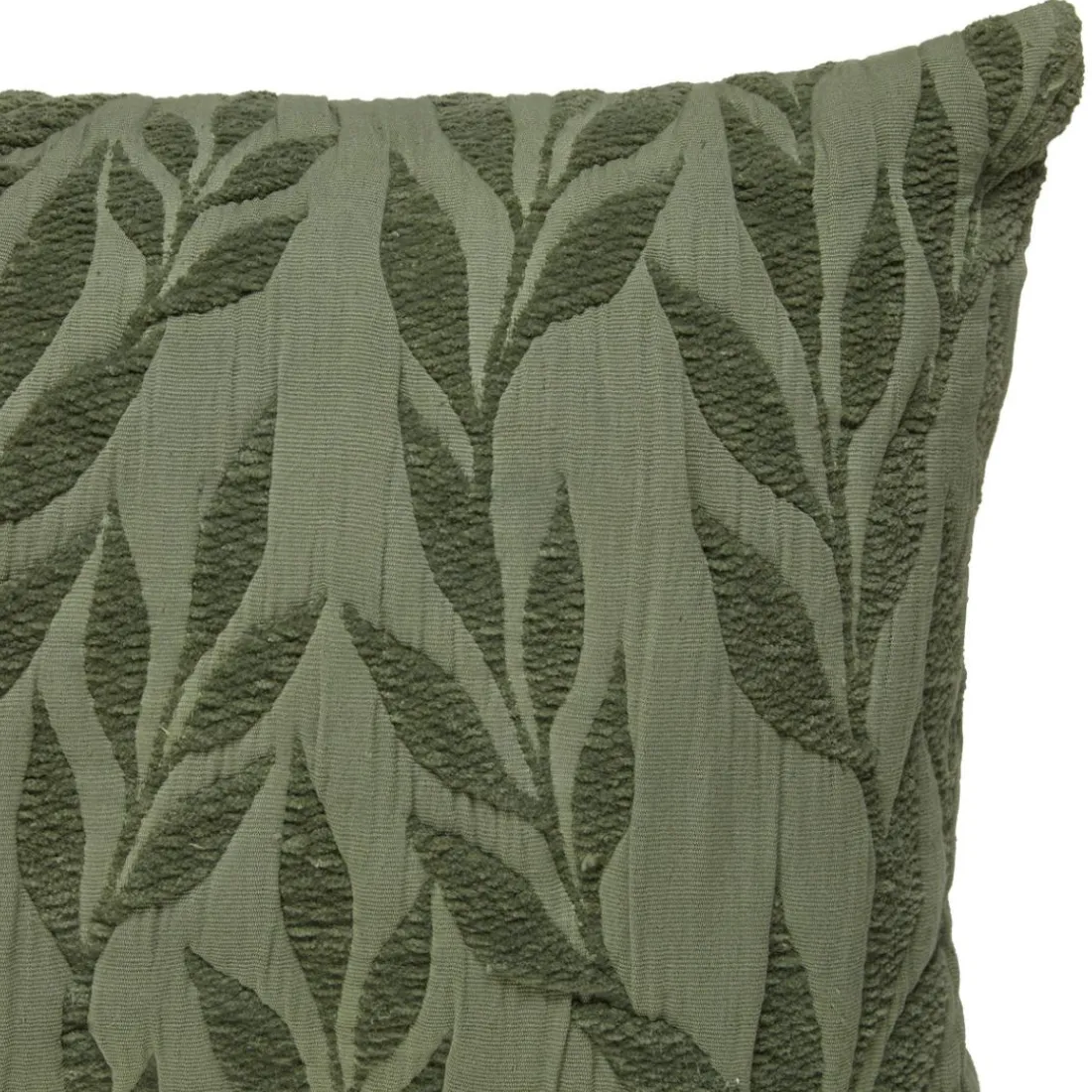 Coussin motif jacquard