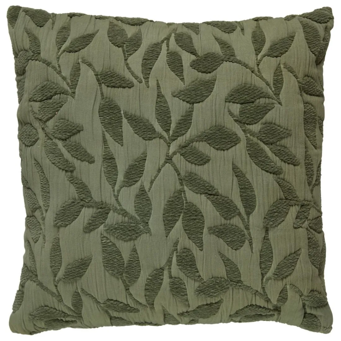 Coussin motif jacquard