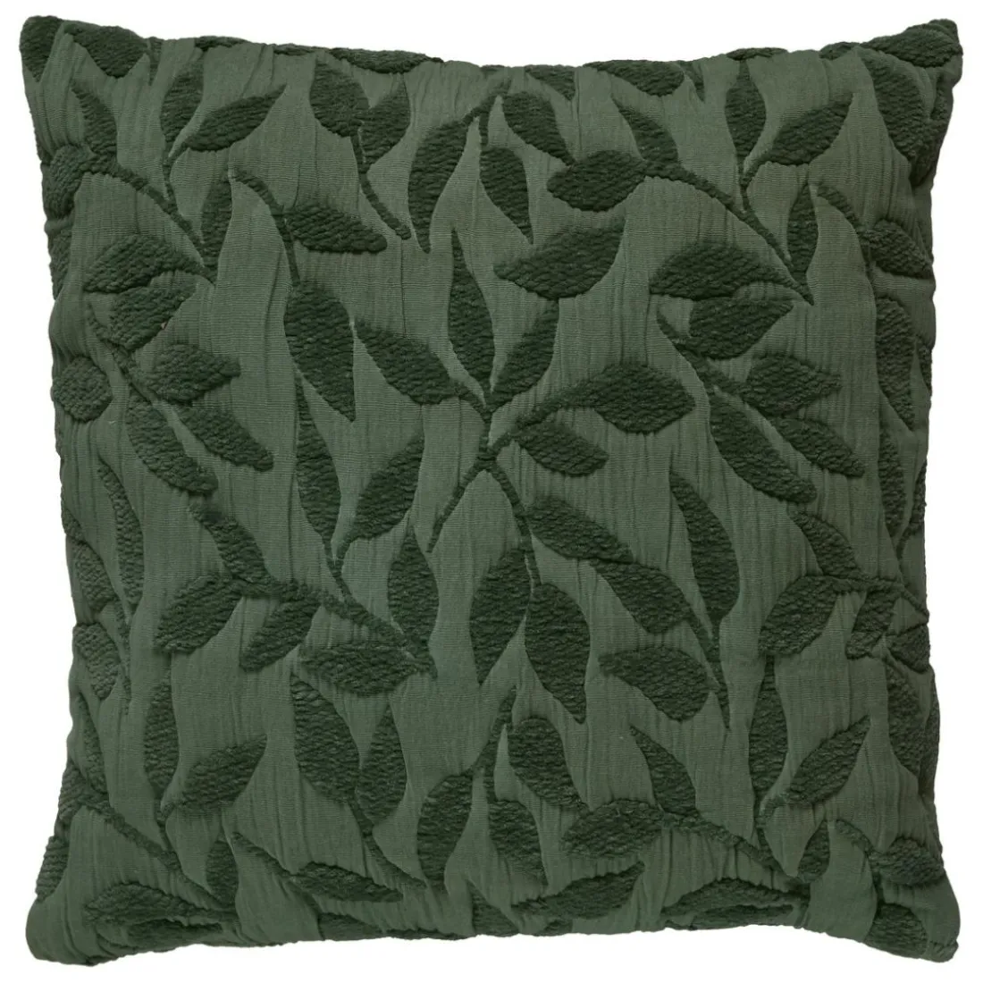 Coussin motif jacquard