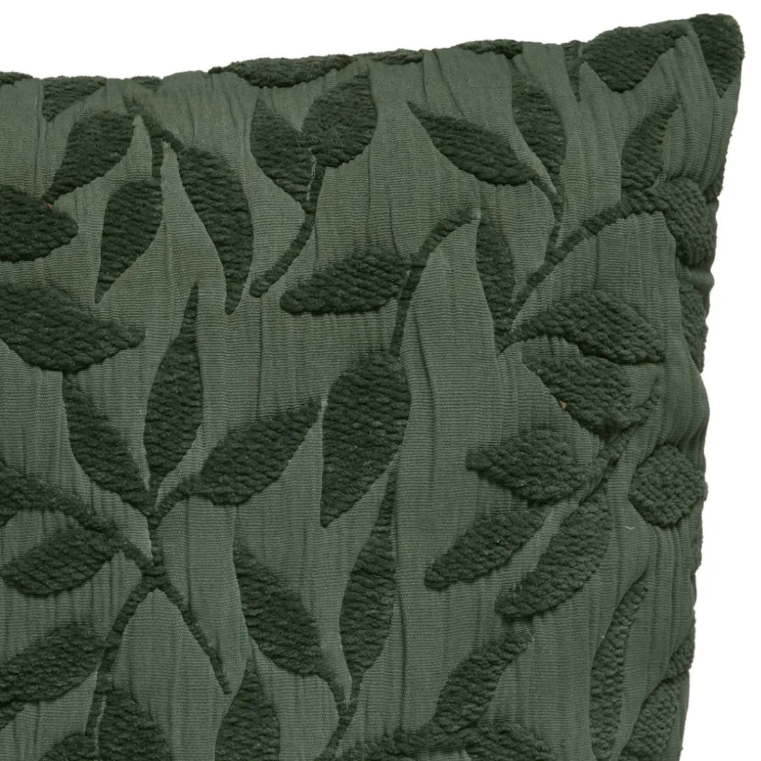 Coussin motif jacquard
