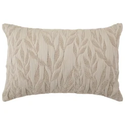 Coussin motif jacquard