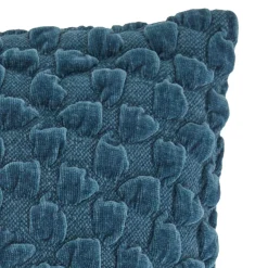 Coussin Nova 40x40cm - bleu egéen