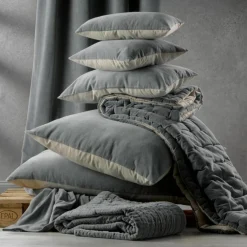 Coussin uni Elise Tonnerre 30 x 50