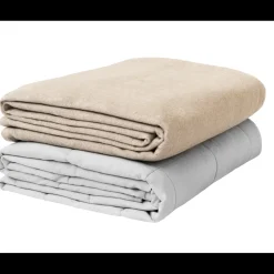 Couverture pondérée-HEYNIGHT- Taille 4,5 KG 120 x 120 cm Noisette