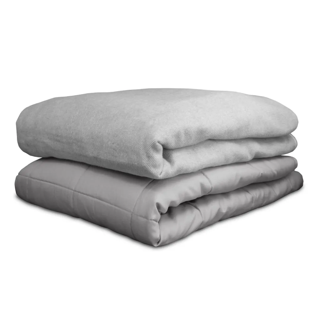 Couverture pondérée-HEYNIGHT- 120 x 120 cm Gris fumé
