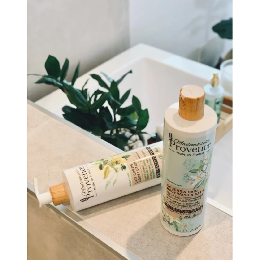 Crème Corps 96,8% Naturelle Nourrissante Et Apaisante - Amande & Fleur D'oranger