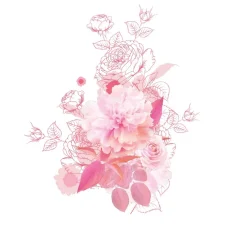 Crème De Douche 98,8% Naturelle Extra Douce Et Hydratante - Rose & Pivoine