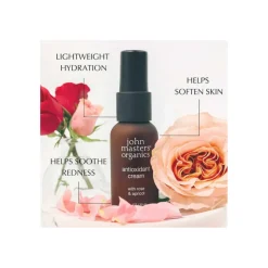 Crème de jour antioxydante à la rose & à l'abricot - John Masters Organics
