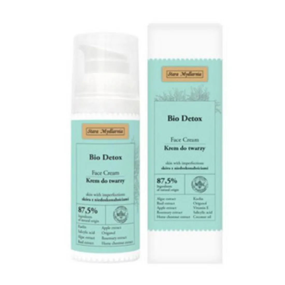 Crème pour le visage bio detox Happy Face - Bodymania