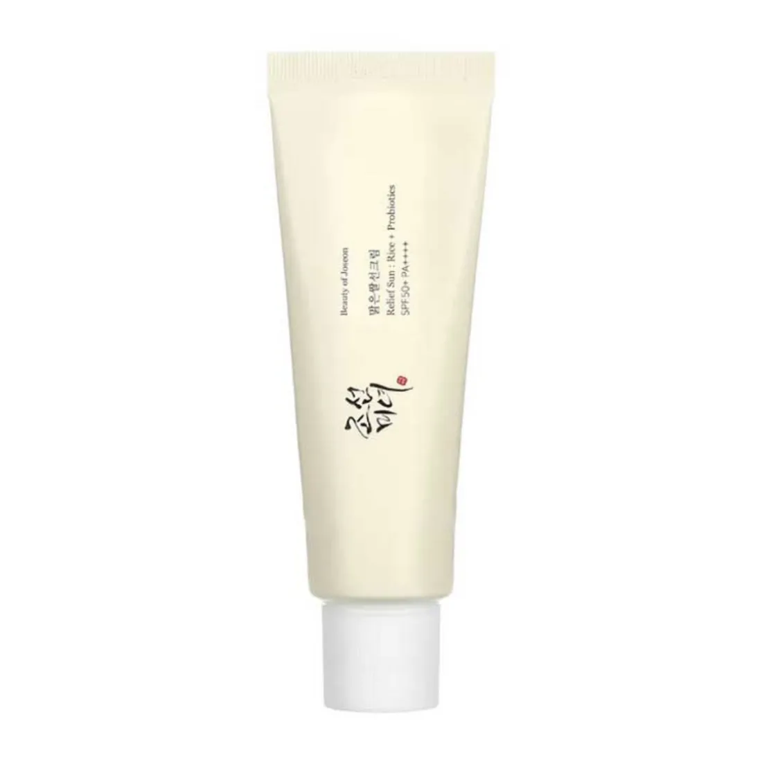 CRÈME SOLAIRE RÉPARATRICE RIZ + PROBIOTIQUES (SPF50+ PA++++)