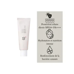 CRÈME SOLAIRE RÉPARATRICE RIZ + PROBIOTIQUES (SPF50+ PA++++)