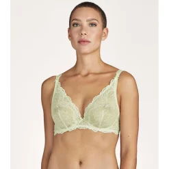 cSoutien-gorge plongeant armatures - Vert