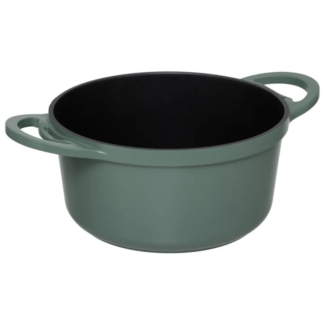 Cuiseur vapeur fonte d'aluminium vert