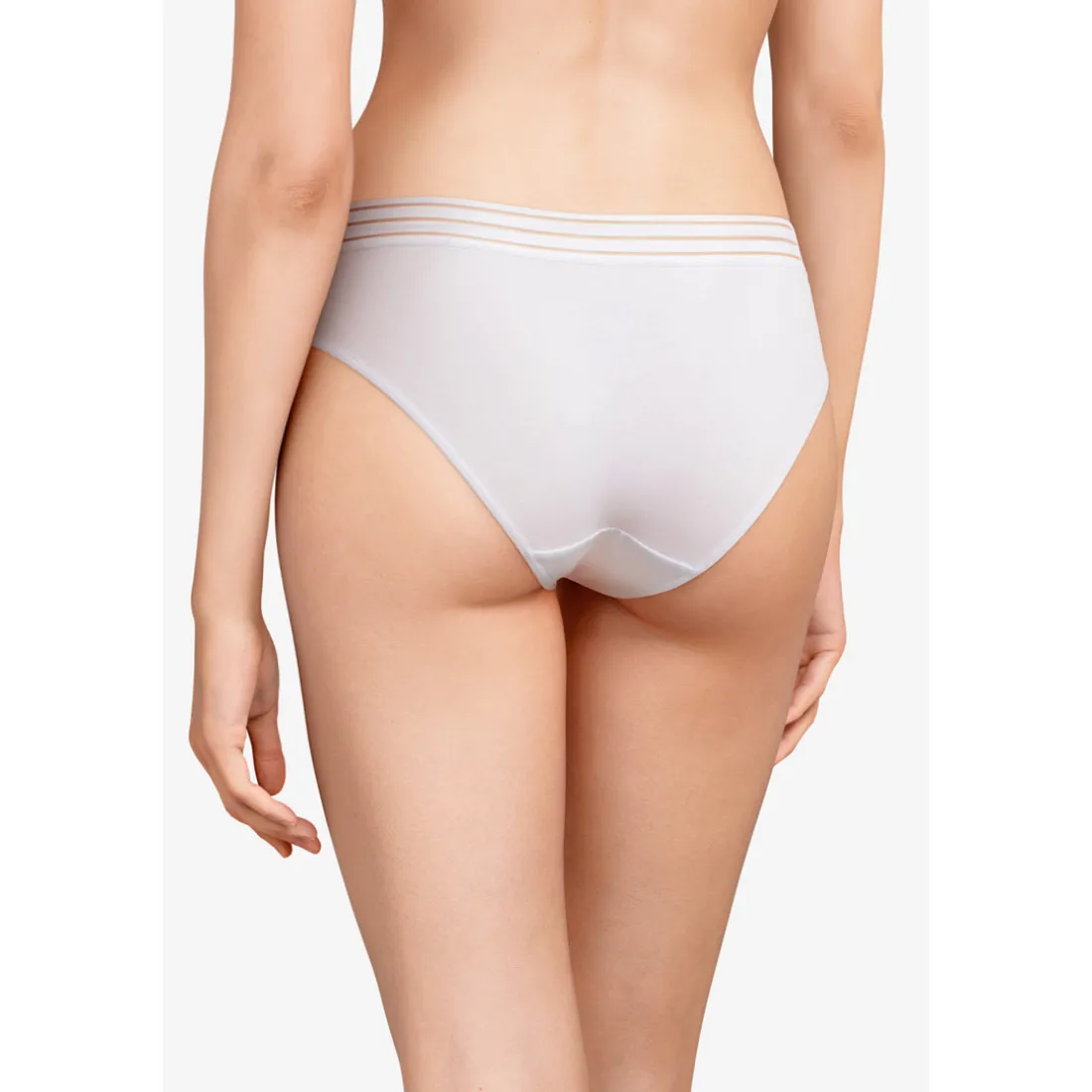 Culotte blanche Femilet - Nova en coton