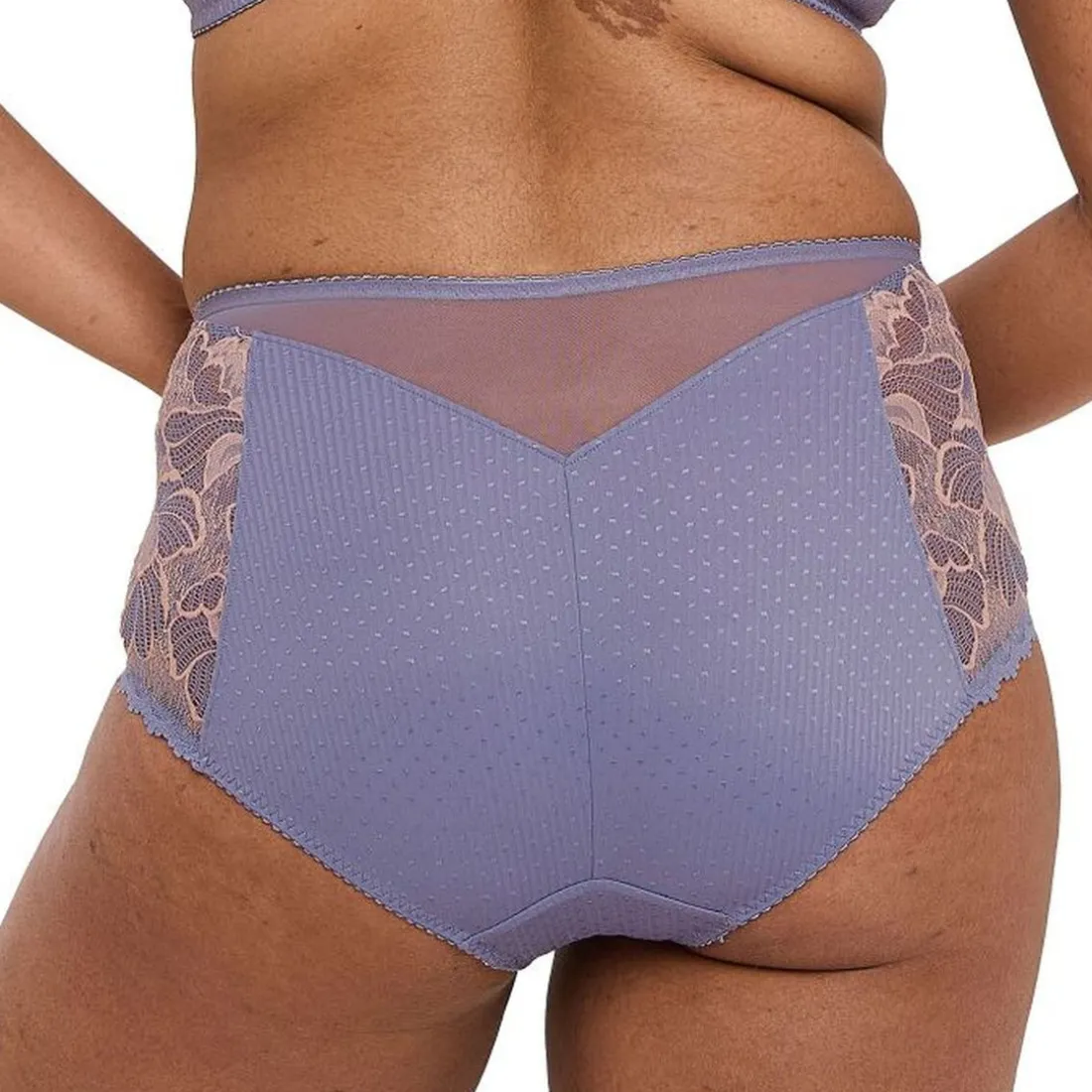 Culotte Capucine Gris & Rose Pâle
