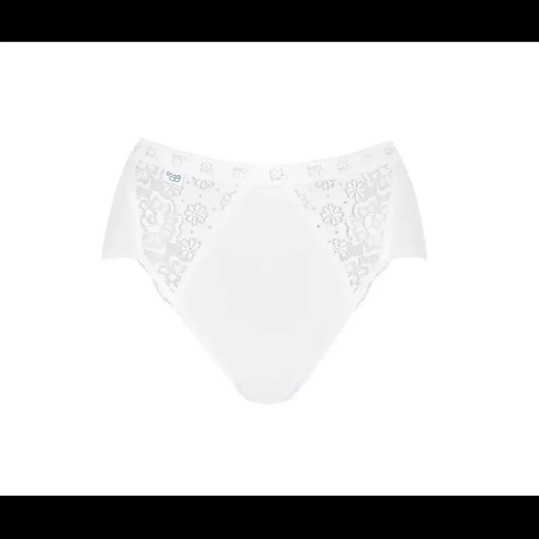 Culotte classique blanche sloggi Chic Midi WHITE en coton