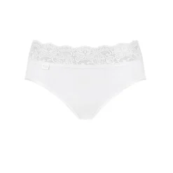 Culotte classique blanche en coton