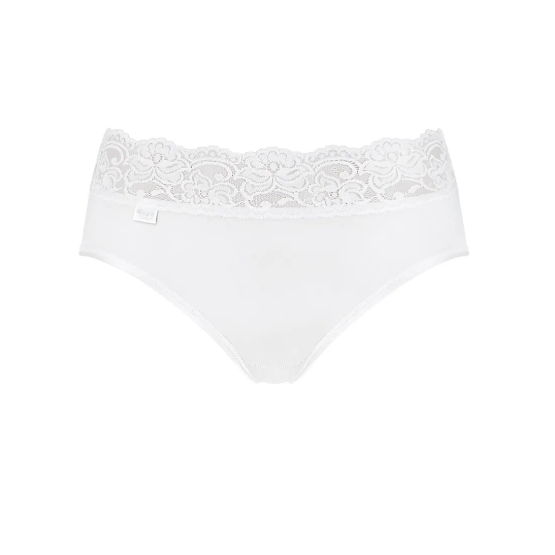 Culotte classique blanche en coton