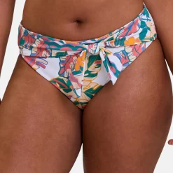 Culotte de bain imprimé exotique
