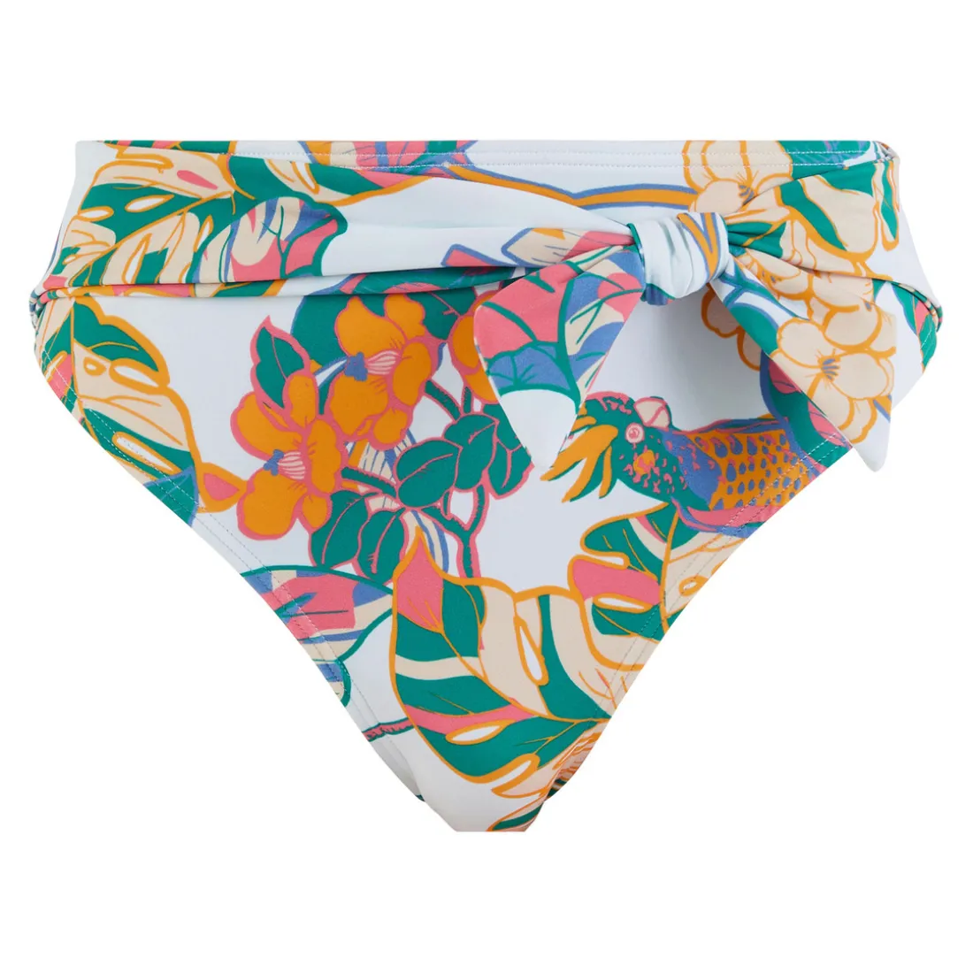 Culotte de bain imprimé exotique