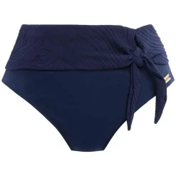 Culotte de bain Taille Haute - Bleue Fantasie Bain en nylon