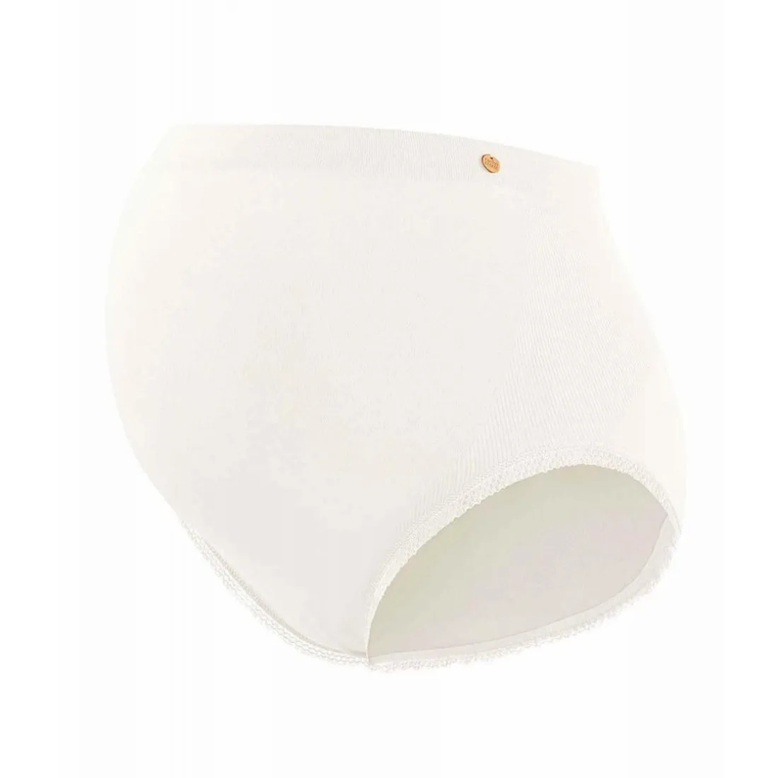 Culotte de grossesse Blanc - Cache Coeur en coton