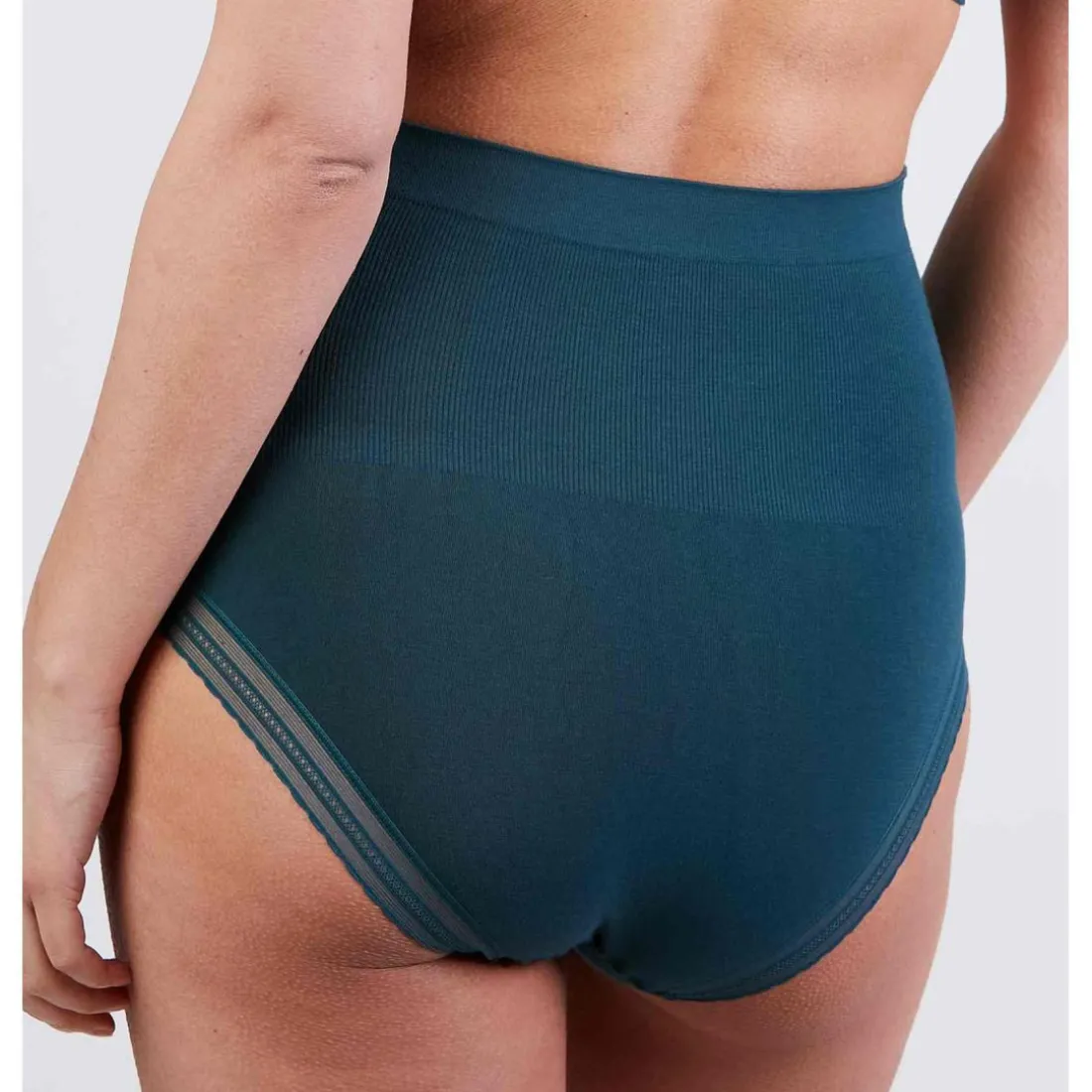 Culotte de grossesse maxi verte Cache-Cœur Lingerie en viscose