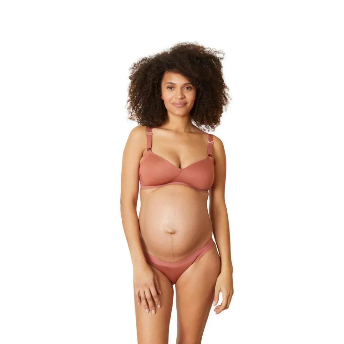 Culotte de grossesse taille basse - Orange Cache Cœur Lingerie