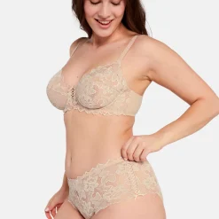 Culotte dentelle chair - Arum