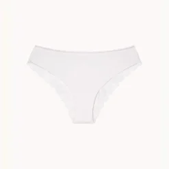 Culotte dos en dentelle - Beige