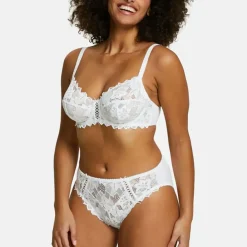 Culotte en dentelle Blanche