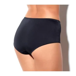Culotte gainante blanche Galbante POMM'POIRE - Noir