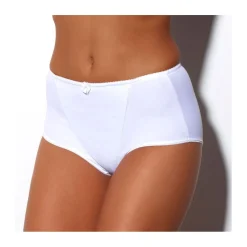 Culotte gainante blanche Galbante POMM'POIRE - Blanc