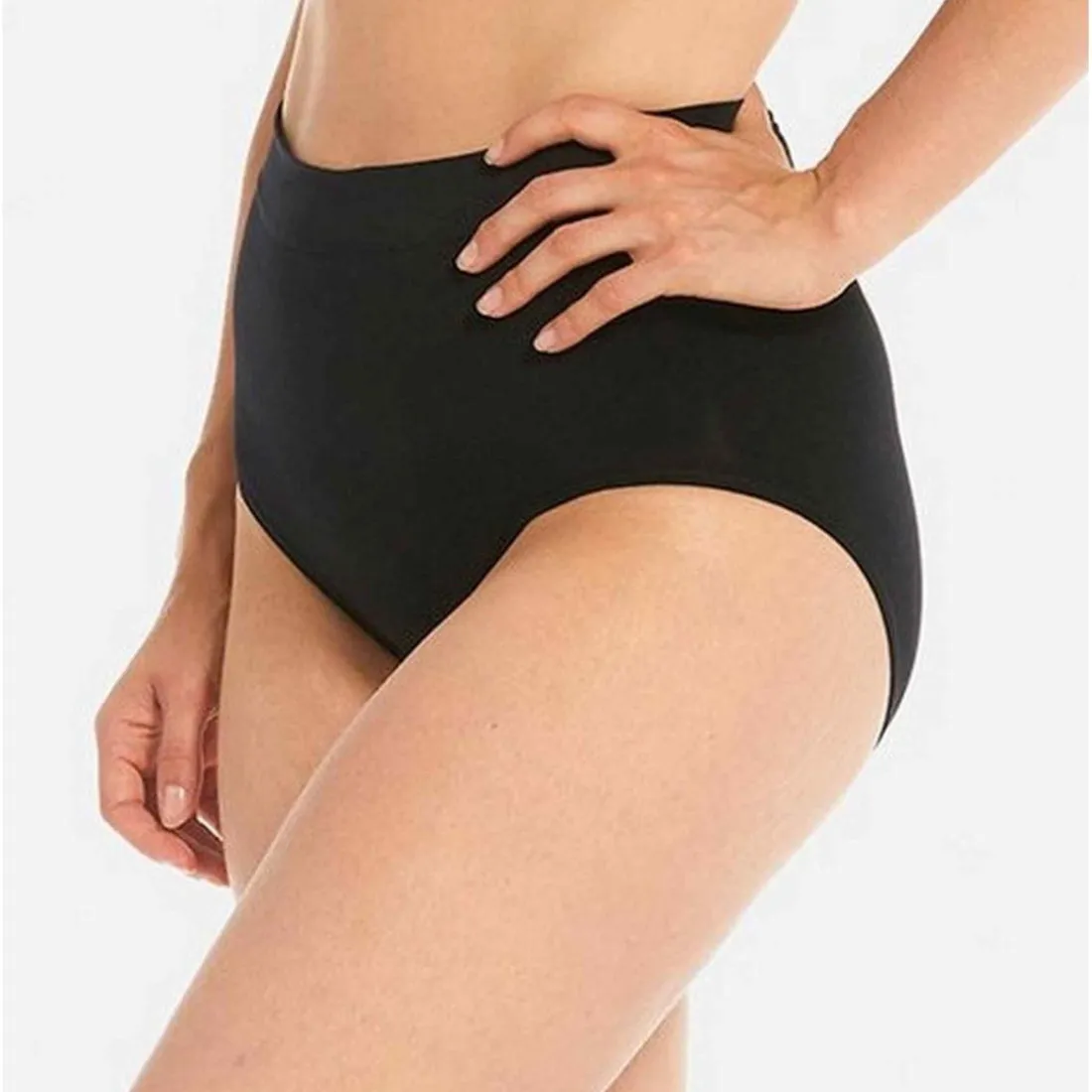 Culotte gainante Confort classique Noir