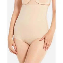 Culotte gainante haute-taille Maxi Sexy maintien ferme Beige
