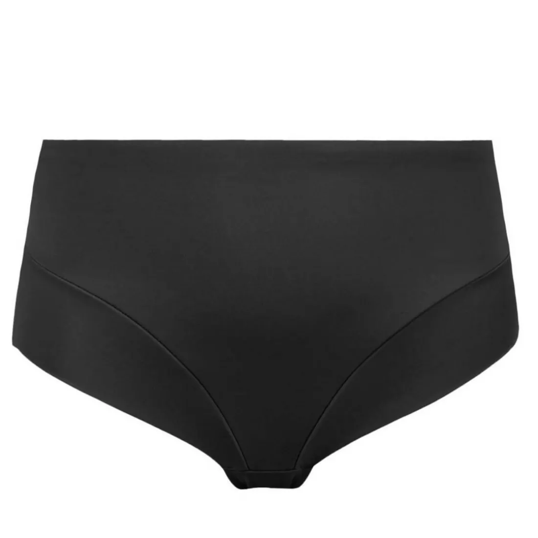 Culotte gainante mi-haute contrôle extra ferme noire en nylon