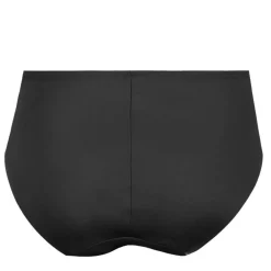 Culotte gainante mi-haute contrôle extra ferme noire en nylon