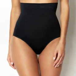 Culotte gainante taille haute - noire