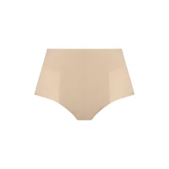 Culotte gainante taille haute - Beige en nylon
