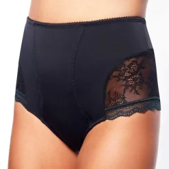 Culotte haute amincissante noir Sensuelle POMM'POIRE